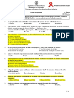 Enunciado Química 2 Ép. 12 Clas 2013