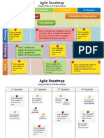 0037 Agile Roadmap Powerpoint