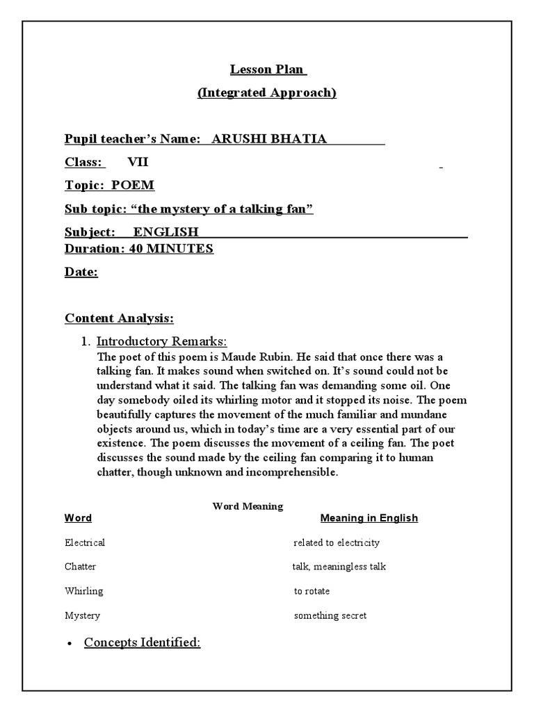 Understanding the Importance of Everyday Objects An Analysis of the