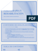 Fisioterapia y rehabilitación