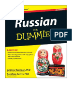 Russian For Dummies - Andrew Kaufman