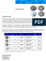 Respiradores descartáveis PFF