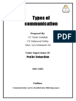 6-Types of Communication