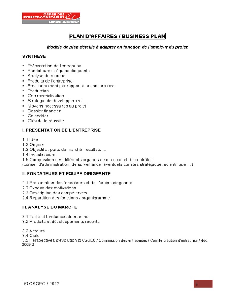 Schéma Synthèse Création D entreprise Idée Business Plan Financement Création Entreprises - Outils Techniques - Business Plan | PDF | Plan d'affaires  | Investir