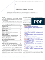 ASTM C110 - Ensaios Físicos Da Cal Virgem