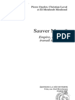 Pierre Dardot, Christian Laval - Sauver Marx_ Empire, Multitude, Travail Immatériel-Éditions La Découverte (2007)