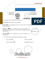 Áreas de Círculos para Quinto Grado de Primaria