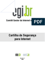 Cartilha de Seguranca PARA Internet