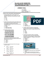 SOAL PAS IPA KELAS 8 