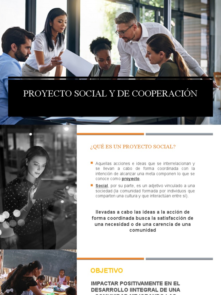Proyecto Social Completo | PDF | Presupuesto | Cooperación