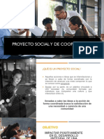 Proyecto Soscial y de Cooperacion