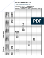 Trisun Seal Manufacture Co Ltd product catalog