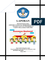 Cover Laporan ANBK 2021