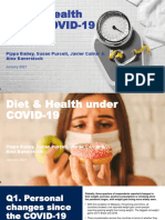 Diet and Health Under Covid 19