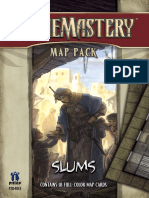 Gamemastery Map Pack Slums Biblioteca Elfica