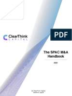 The Spac M&A Handbook: by Clearthink Capital Clearthink - Capital