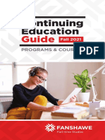 Fall 2021 Continuing Education Guide