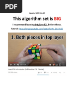 Best F2L Algorithms