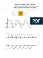 Full-Wave Rectifiers (Full-Wave Rectification)