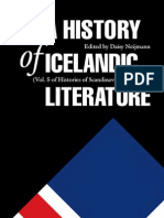 A History of Icelandic Literature - Daisy Neijmann