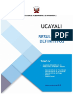 Resultados Censales Ucayali 2018