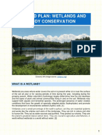 Wetland Water Conservation