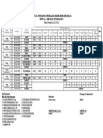 Jadwal Pengawas Pas I 2021