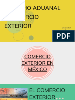 Derecho Aduanal y Comercio Exterior