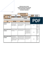 Plan de Evaluacion 5to Año