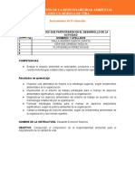 Instrumento de Evaluacion, Ambiental