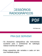 Acessórios radiográficos e equipamentos de proteção
