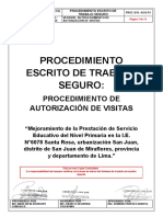 16 PROC_HSE_016 PROCEDIMIENTO DE AUTORIZACIÓN DE VISITAS