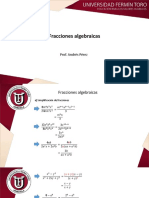  Fracciones Algebraicas