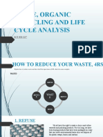 Waste, Organic Recycling and Life Cycle Analysis: Topic