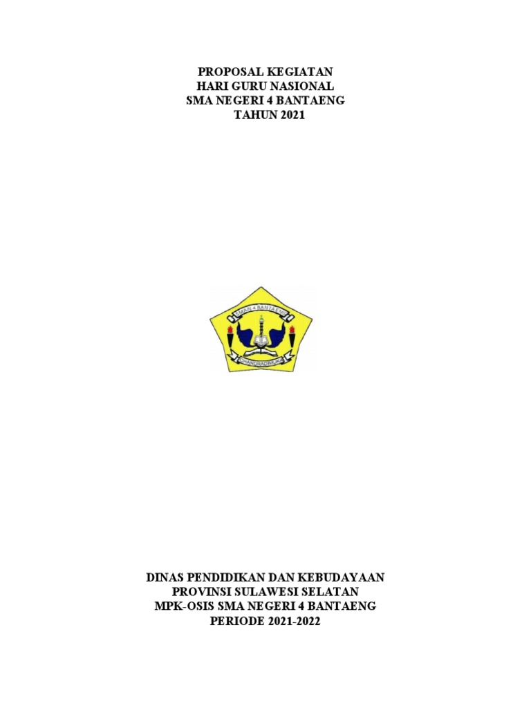 Proposal Kemah Kawah Kepemimpinan 2021 | PDF | Perjalanan