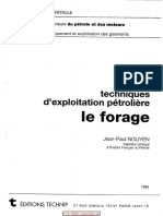Techniques D'exploitation Pétrolière, Le Forage
