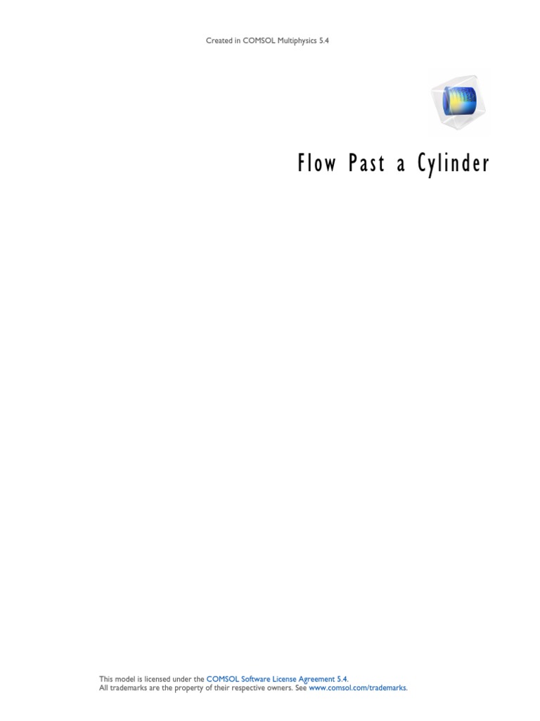Unsteady Flow Simulation Around Cylinder | PDF | Fluid Dynamics ...