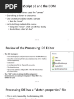 05JavaScript p5 and The DOM