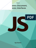 Javascriptinfo eBook Part 2 Browser Document Events Interfaces - Ilya Kantor Javascriptinfo