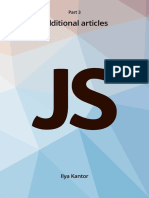 Javascriptinfo eBook Part 3 Additional Articles - Ilya Kantor Javascriptinfo