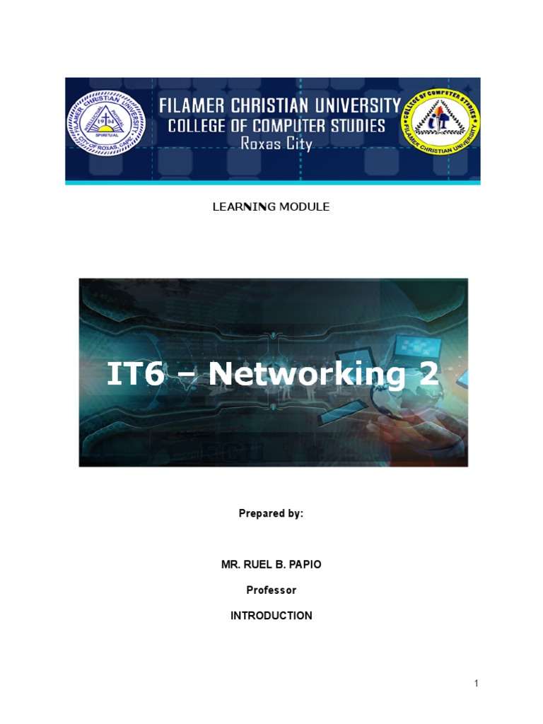 IT7 - Networking 2 Module 4 | PDF | Ip Address | Router (Computing)