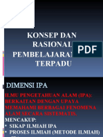 Konsep-Prinsip Pembelajaran Ipa Terpadu