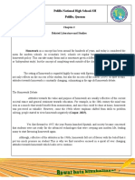 Blank Thesis Template