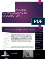 Configuraciones Morfológicas en Arquitectura