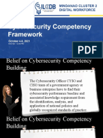 Session2 Cybersecurity Management Competency Framework