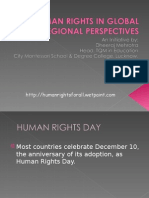 Human Rights in Global and Regional Perspectives
