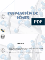 Formación de Iones