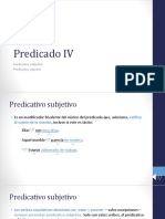 Predicado IV (Predicativos)