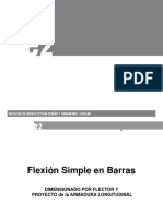 Flexión Simple en Barras