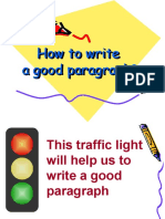 How to Write a Good Paragraph
